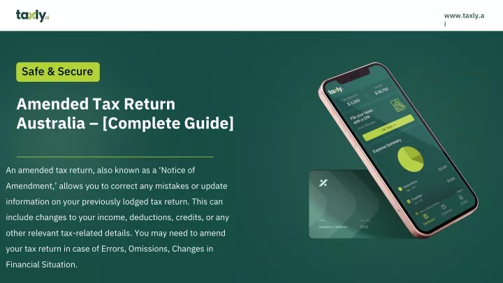 amended tax return australia complete guide