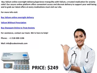 buy valium online overnight delivery experience