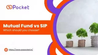 Mutual Funds vs SIP