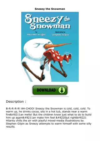 Sneezy-the-Snowman