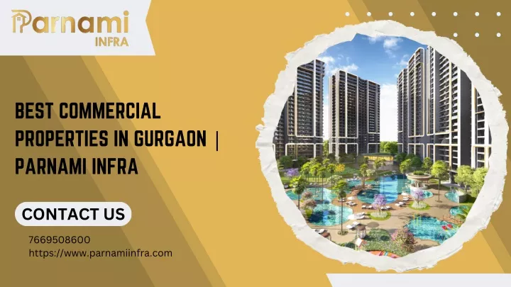 best commercial properties in gurgaon parnami