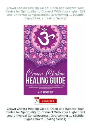 Download⚡PDF❤ Crown Chakra Healing Guide: Open and Balance Your Centre for Spirituality to Connect With Your H