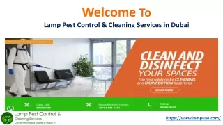 Pest Control Company Dubai
