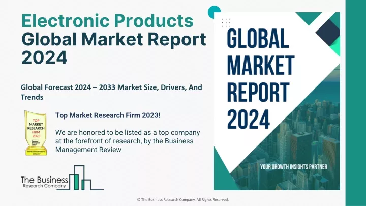 electronic products global market report 2024