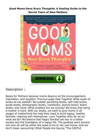 Good-Moms-Have-Scary-Thoughts-A-Healing-Guide-to-the-Secret-Fears-of-New-Mothers