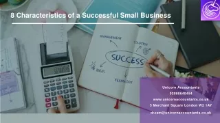 8 Characteristics of a Successful Small Business