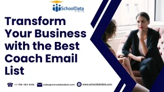 transform your business with the best coach email
