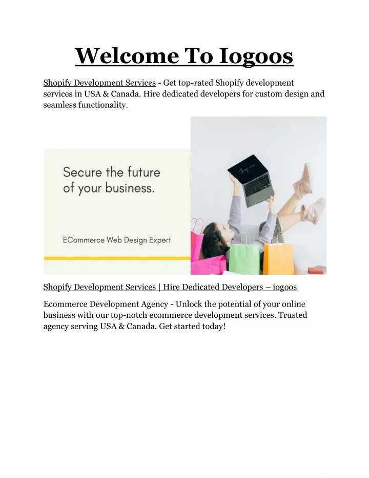 welcome to iogoos