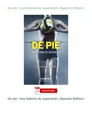 De-pie-Una-historia-de-superación-Spanish-Edition