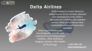 Seamless Travel Delta Airlines | FlyoGarage Call at  1-877-658-1183