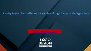 lasting impression and brand recognition of logo design my digital lock