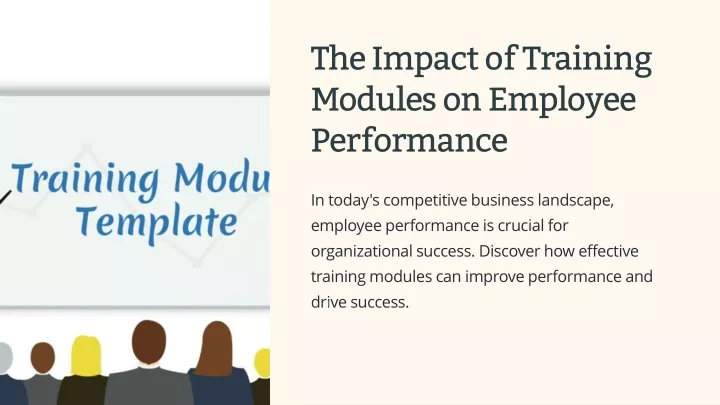 the impact of training modules on employee