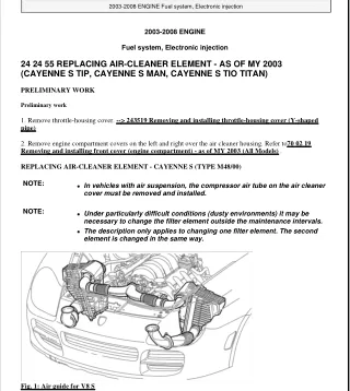 2008 Porsche Cayenne Service Repair Manual