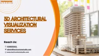 3D Architectural Visualization Services