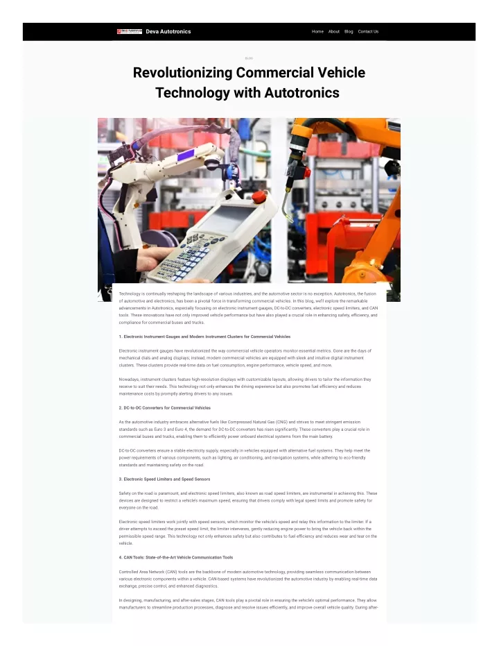 deva autotronics