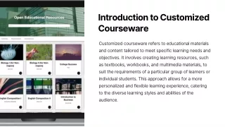 The Importance of Customized Courseware for Effective Learning