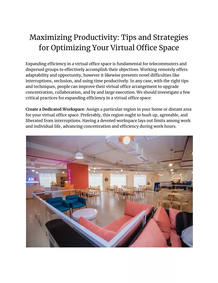 maximizing productivity tips and strategies