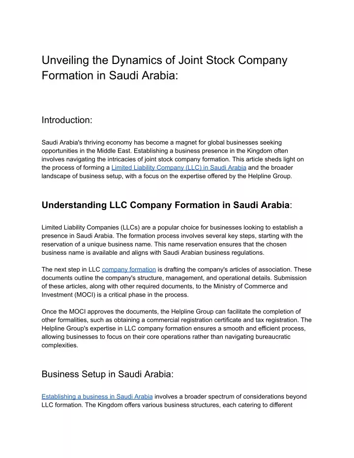 unveiling the dynamics of joint stock company