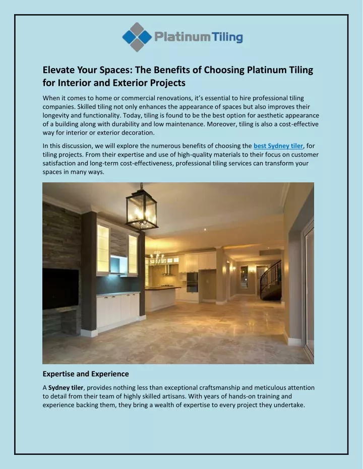 elevate your spaces the benefits of choosing