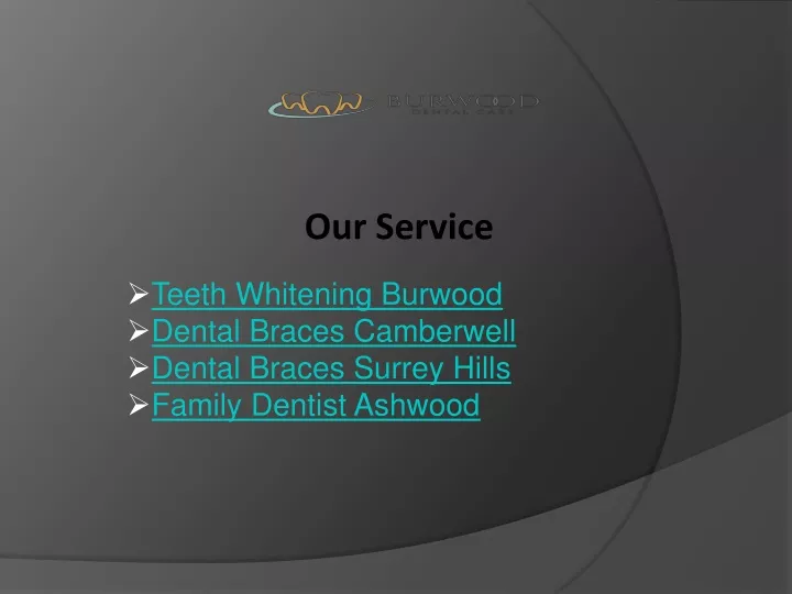 our service