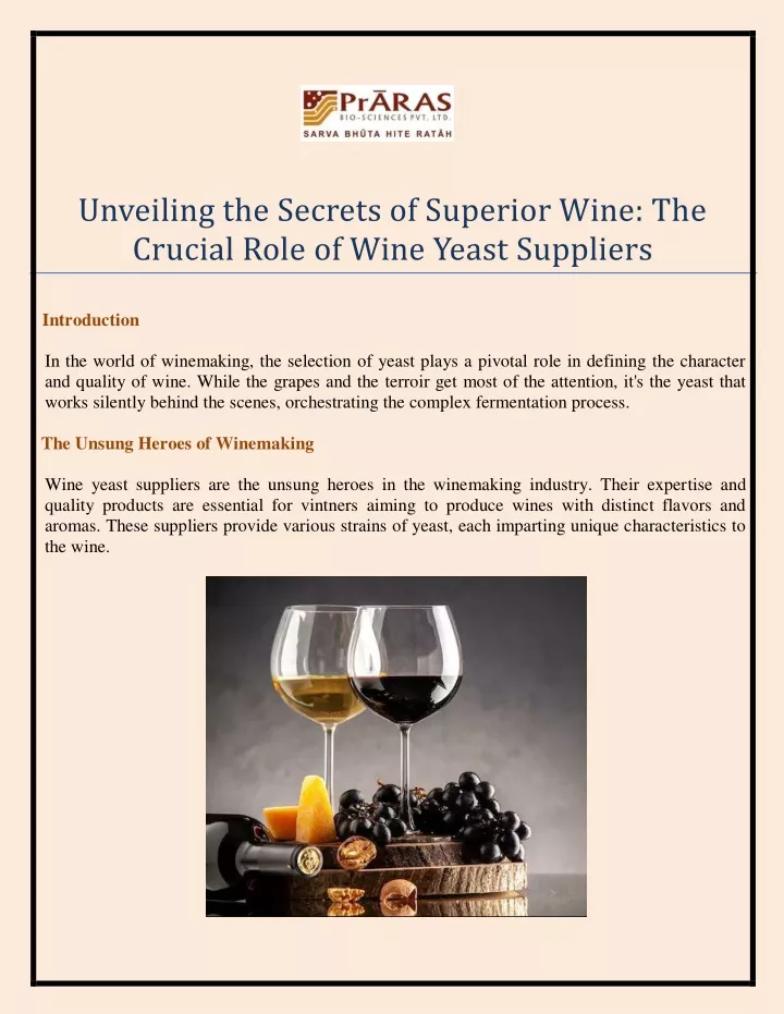 unveiling the secrets of superior wine