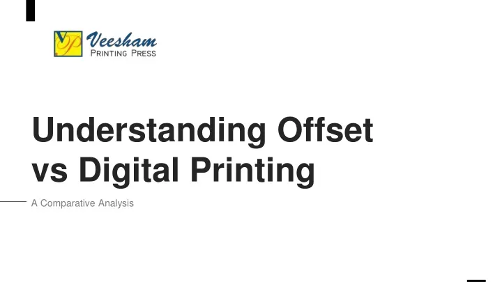 understanding offset vs digital printing