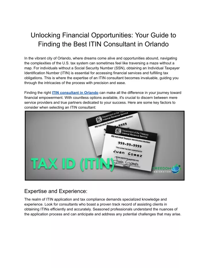 unlocking financial opportunities your guide