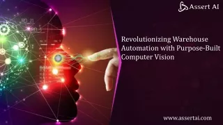 Revolutionizing Warehouse Automation with Purpose-Built Computer Vision