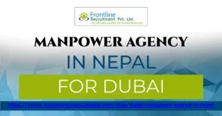 Fulfill Your Aspirations with the Top Manpower Agency in Nepal!