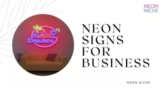 Neon Signs for Business