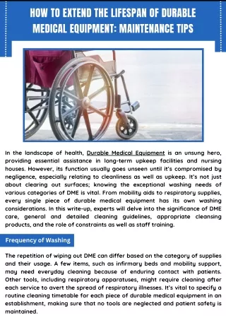 Reliable Medical Equipment Solutions