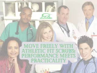 Move Freely with Athletic Fit Scrubs Performance Meets Practicality