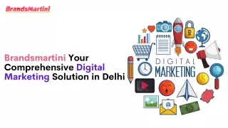 Brandsmartini Your Comprehensive Digital Marketing Solution in Delhi