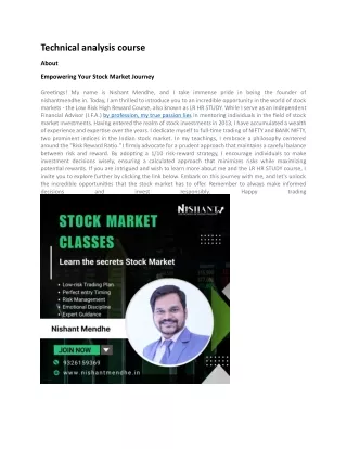 technical analysis course