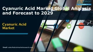 Cyanuric Acid Market Overview with Top Companies Featured