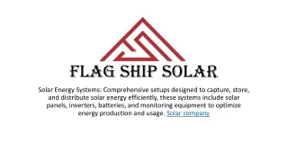 flag ship solar