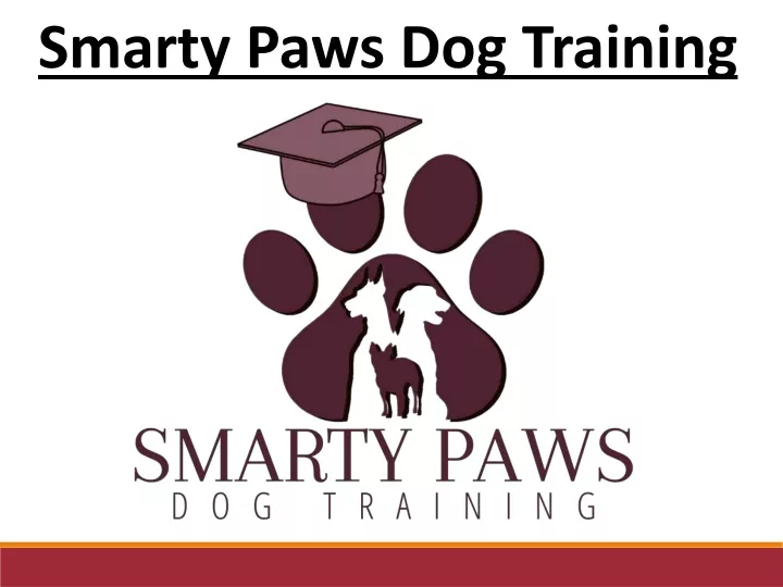 smarty paws dog training