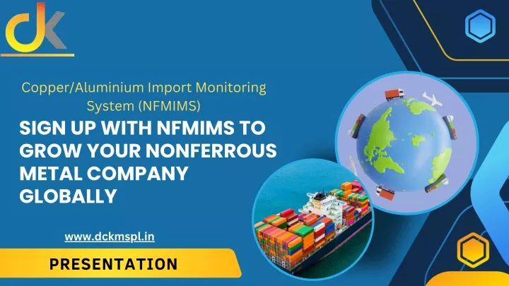 copper aluminium import monitoring system nfmims