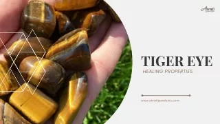 TIGER EYE HEALING PROPERTIES