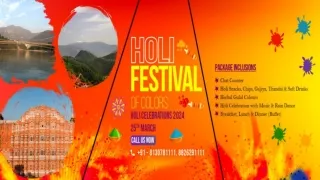 Holi Celebration in Ranthambore | Holi Packages 2024