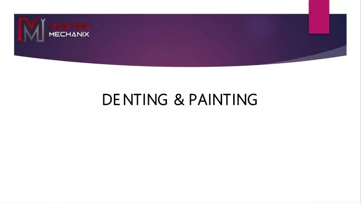 denting painting denting painting