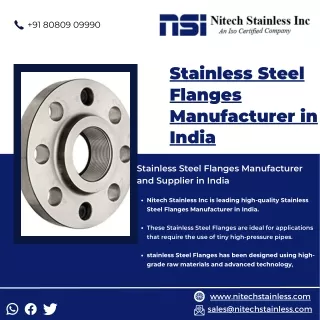 Stainless Steel Flanges | Slip On Flanges | Weld Neck Flanges | Blind Flanges |