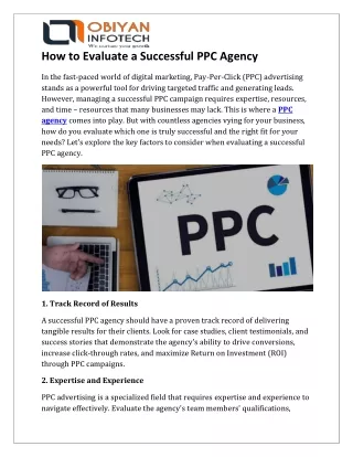 How to Evaluate a Successful PPC Agency