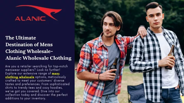 the ultimate destination of mens clothing