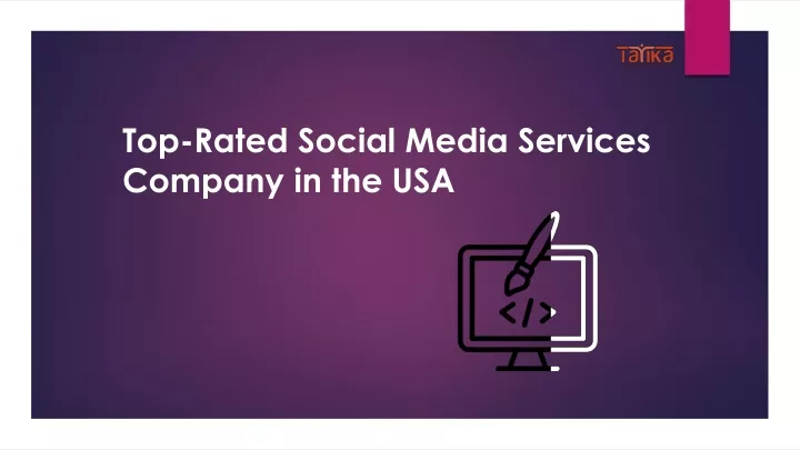 top rated social media services company in the usa