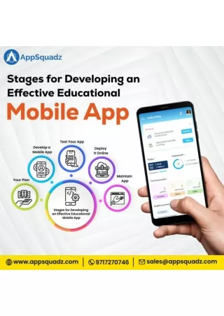 Stages for Developing an Effective Educational Mobile App