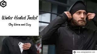 Stay Warm and Cozy with WearGraphene's Winter Heated Jacket