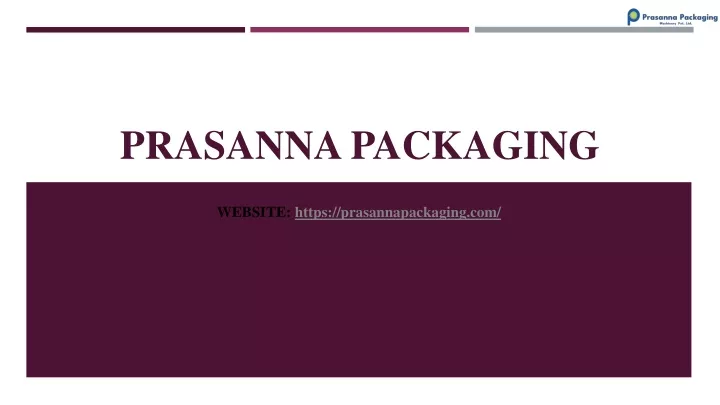 prasanna packaging