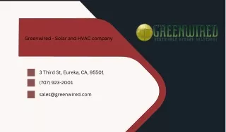 Greenwired - Solar and HVAC company