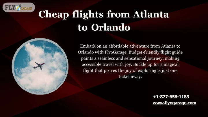 cheap flights from atlanta to orlando